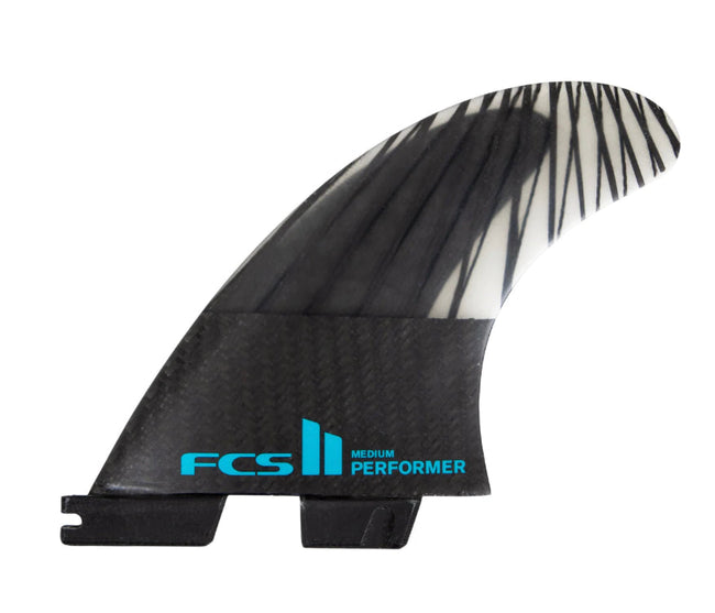 FCSII Performer PC Carbon Large Thruster Fin Set