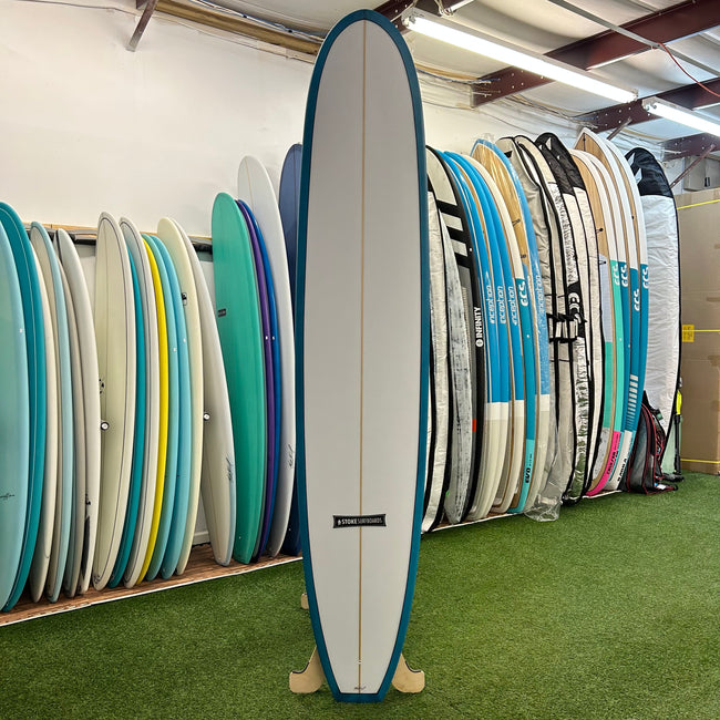 Stoke Classic Longboard 9’6" Surfboard - Blue