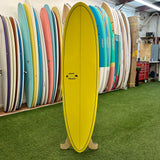 ECS Boards Australia Inception 7'2" Surfboard - Yellow