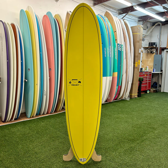 ECS Boards Australia Inception 7'6" Surfboard - Yellow
