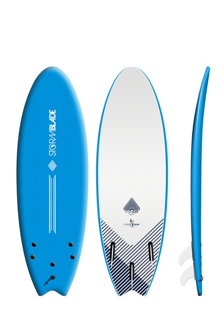 Storm Blade 6'0" Surfboard - Az Blue