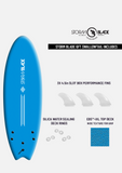 Storm Blade 6'0" Surfboard - Az Blue