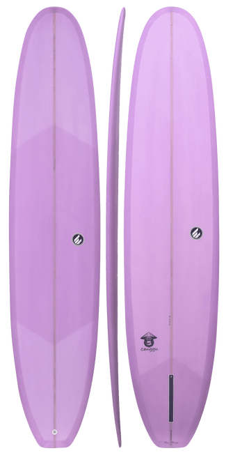 ECS Boards Australia Canggu Log 9'8" Surfboard - Violet