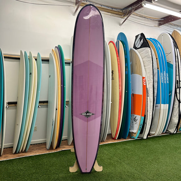 Quiet Flight Ultra Glide Longboard 9’6” Surfboard - Purple Swirl