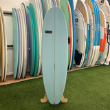 Stoke Mini Log 6’8" Surfboard - White / Light Blue