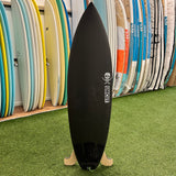 Uncut Side Piece 5’10" Surfboard - Black Carbon (USED)