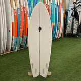 Airlie Flounder Fish 5’10" Surfboard - White