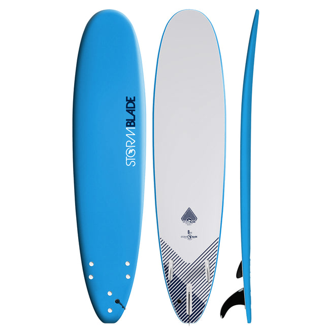 Storm Blade 8'0" Surfboard - Az Blue