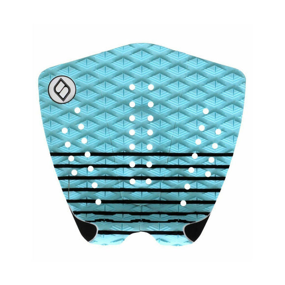Shapers Hybrid Series Wide 3-Piece Tail Pad - Blue