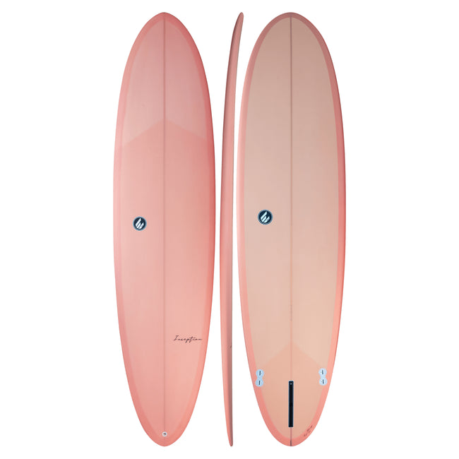 ECS Boards Australia Inception 7'6" Surfboard - Pink