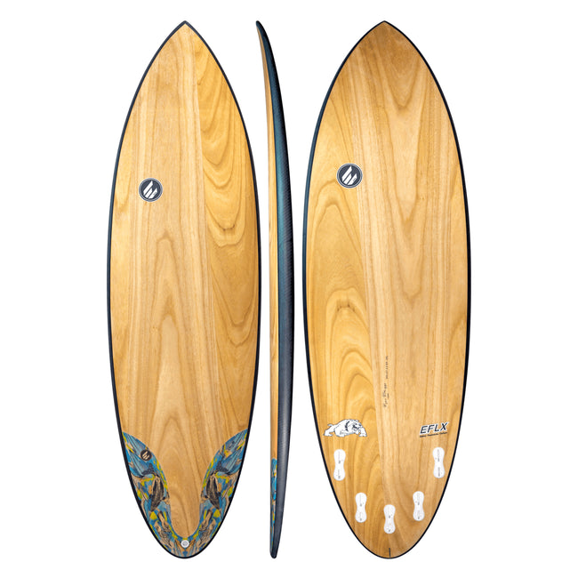 ECS Boards Australia Bulldog Paulownia 5'8" Surfboard