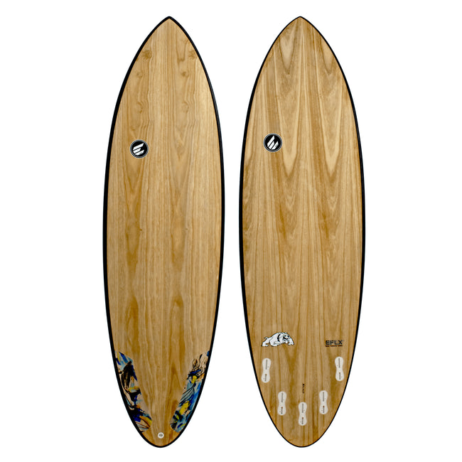 ECS Boards Australia Bulldog Paulownia 6'6" Surfboard