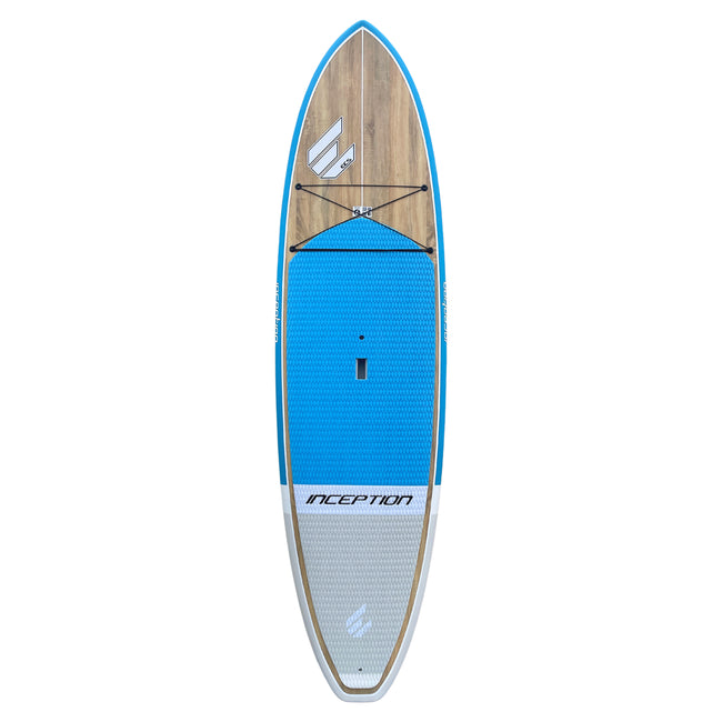 ECS Boards Australia Inception Wood 10'6" Paddle Board - Blue / Gray