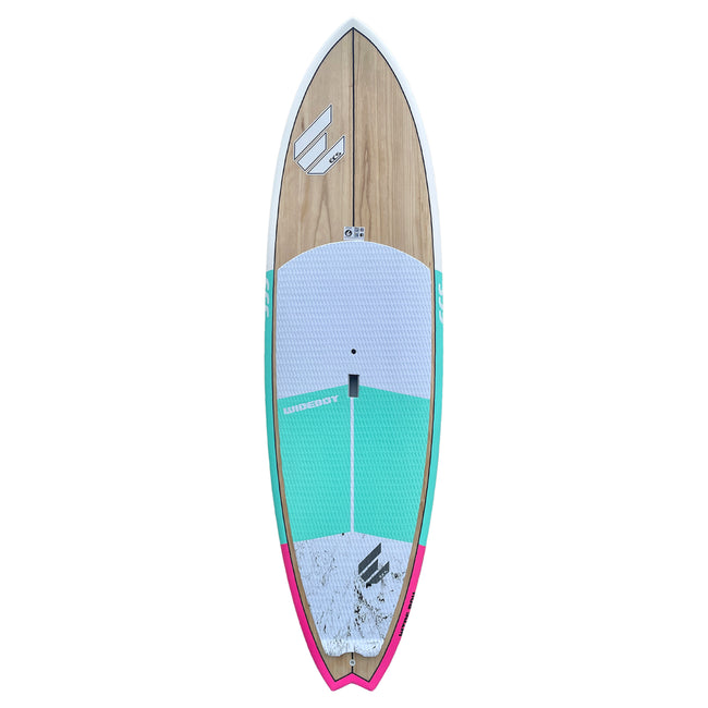 ECS Boards Australia Wideboy 8'10" Paddle Board - Seafoam / Pink