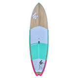 ECS Boards Australia Wideboy 10'0" Paddle Board - Seafoam / Pink