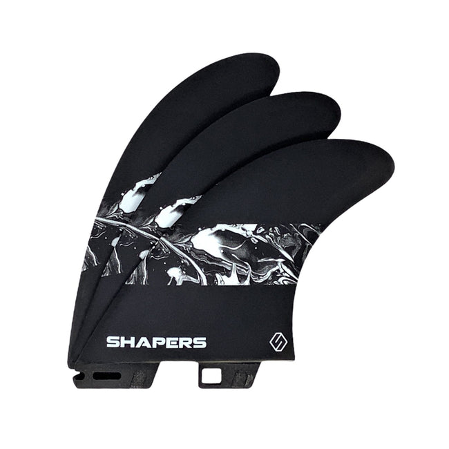 Shapers Core-Lite Large FCSII Thruster Fin Set - White