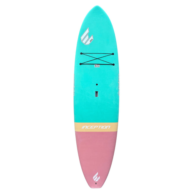 ECS Boards Australia Inception Soft Top 10'6" Paddle Board - Seafoam / Pink