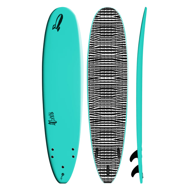 Rock-It Surf Moby 9'0" Surfboard - Teal