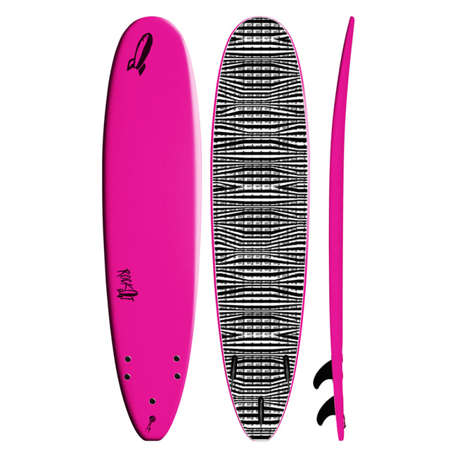Rock-It Surf Moby 9'0" Surfboard - Pink