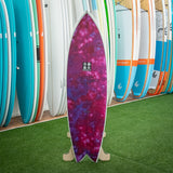 Ghostshapes Bill Fish 6'0" Surfboard - Pink / Purple Tie Dye