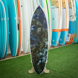 Ghostshapes Ghobra 6'4" Surfboard - Blue / Brown Tie Dye