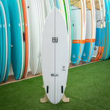 Ghostshapes Ghobra 6'4" Surfboard - Blue / Brown Tie Dye