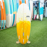 Hello.SURF Whazzzup 5'4" Surfboard - Yellow Splatter