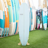 Stoke Mini Log 7’2" Surfboard - White / Light Blue