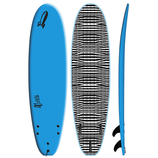 Rock-It Surf Shortbus 7'0" Surfboard - Blue