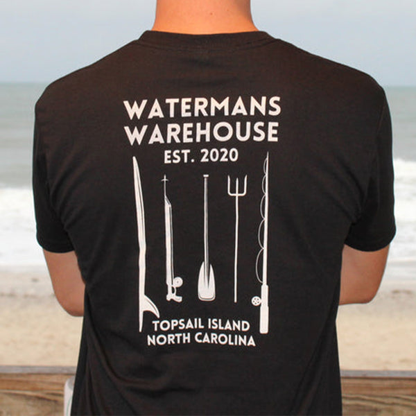 Watermans Warehouse 5 Sport Short Sleeve Tee - Black