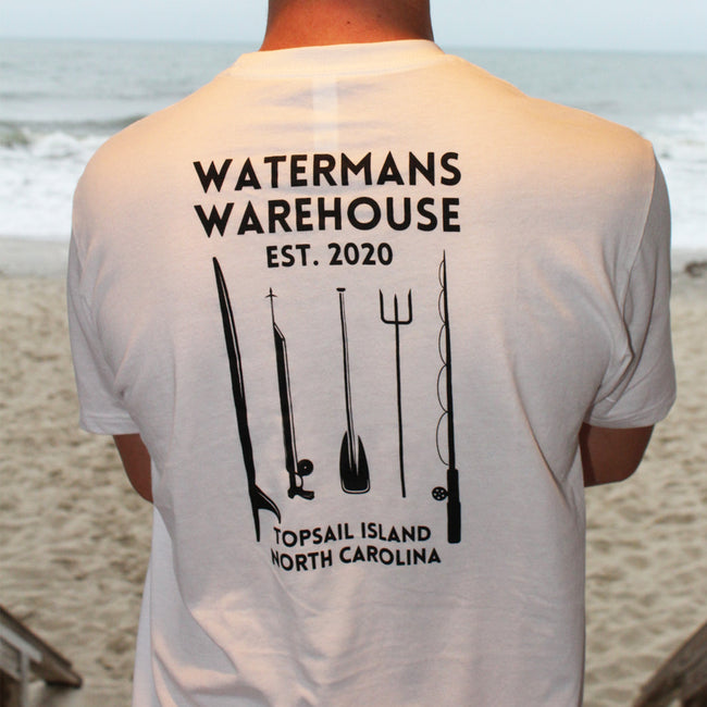 Watermans Warehouse 5 Sport Short Sleeve Tee - White