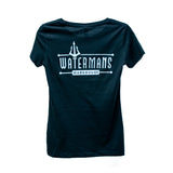 Watermans Warehouse Women's Logo Short Sleeve Tee - Black